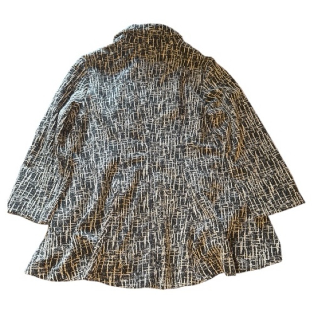 Yushi Geometric Patterned Jacket - Picture 5 of 8